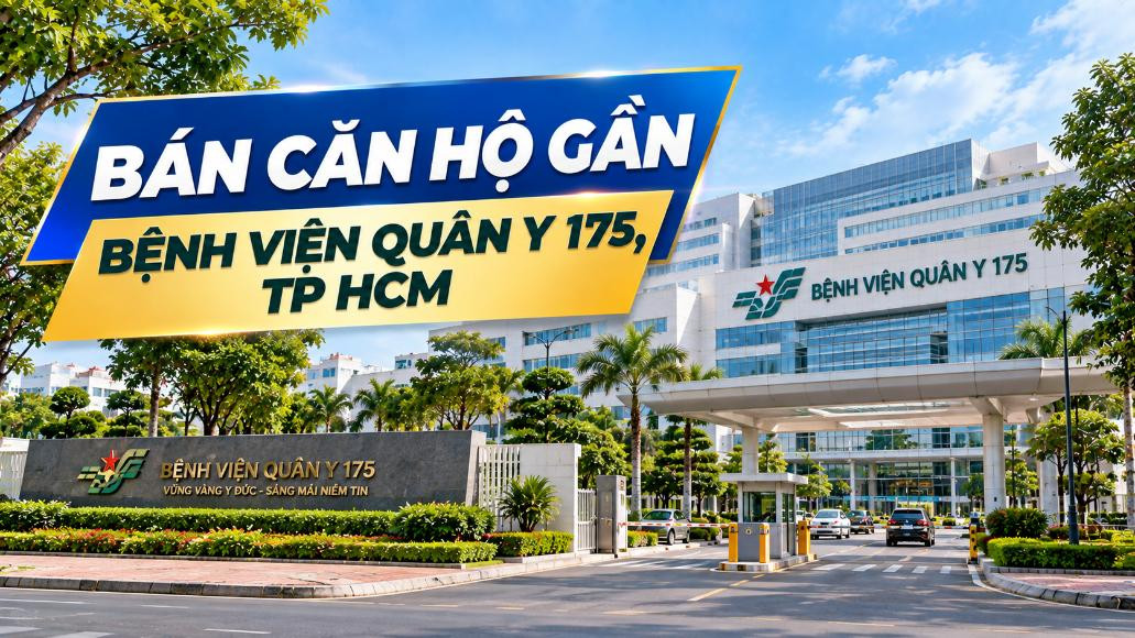 Bán căn hộ gần Bệnh viện Quân y 175, vị trí thuận tiện