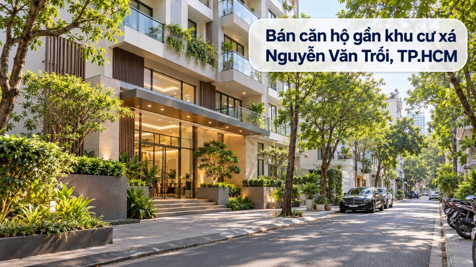 Bán căn hộ gần Cư xá Nguyễn Văn Trỗi, Phú Nhuận