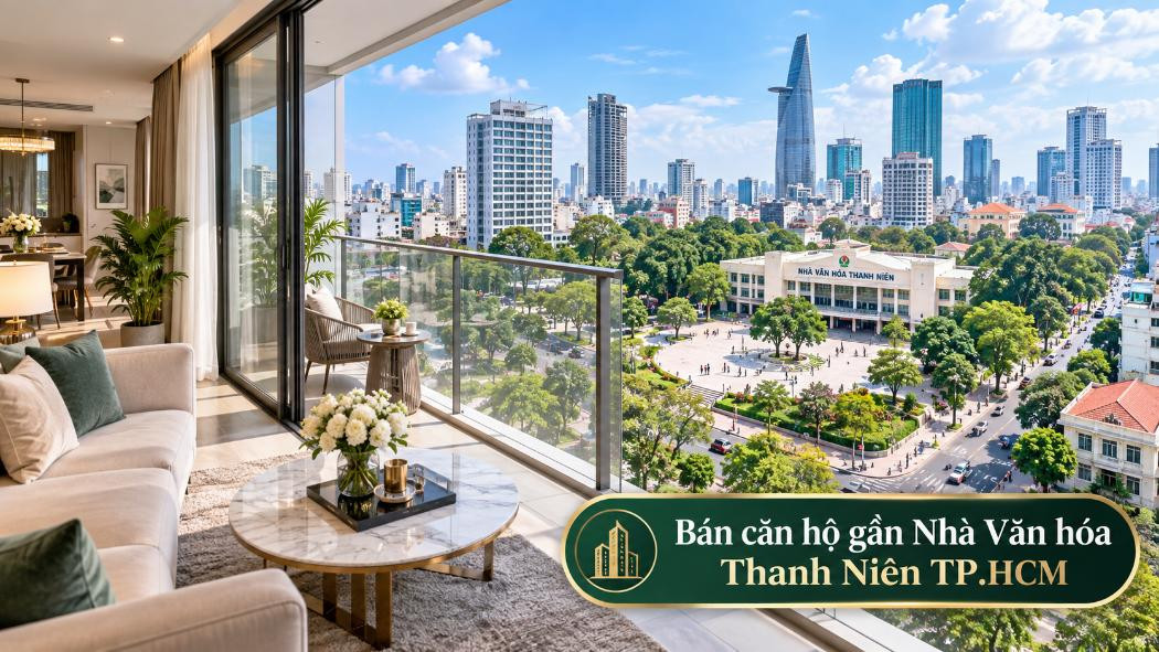 Bán căn hộ gần Nhà Văn hóa Thanh Niên, tiện kết nối trung tâm