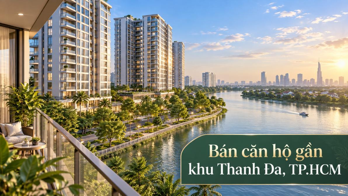 Bán căn hộ gần Thanh Đa, không gian sống thuận tiện