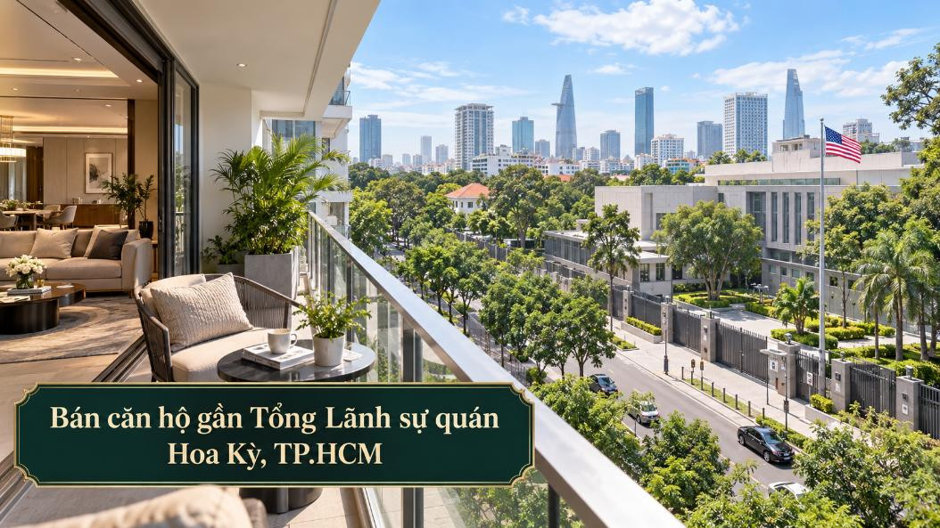 Bán căn hộ gần Tổng Lãnh sự quán Hoa Kỳ, vị trí đẹp