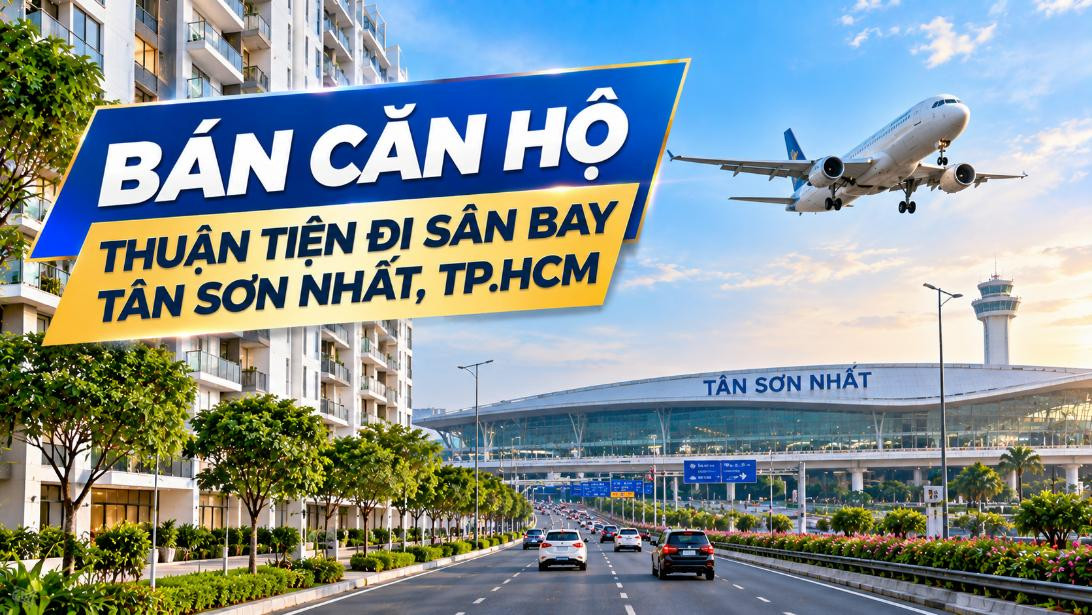 Bán căn hộ Gò Vấp thuận tiện đi sân bay Tân Sơn Nhất