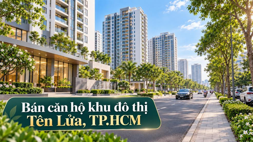 Bán căn hộ khu đô thị Tên Lửa, tiện ích và giao thông thuận tiện