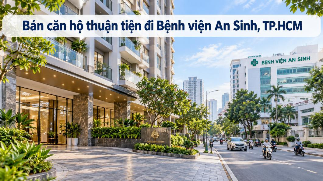 Bán căn hộ Phú Nhuận thuận tiện đi Bệnh viện An Sinh