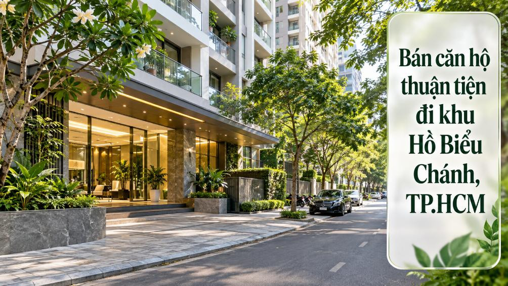 Bán căn hộ Phú Nhuận thuận tiện đi khu Hồ Biểu Chánh