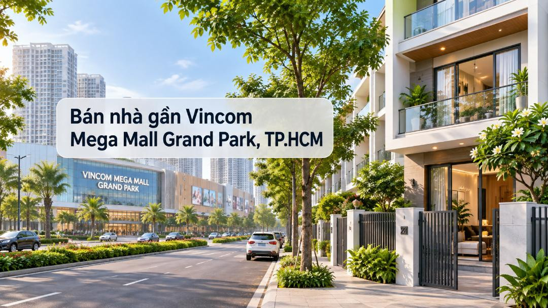 Bán căn hộ Phước Long thuận tiện đi Vincom Mega Mall Grand Park