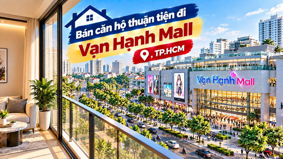 Bán căn hộ Tân Hòa thuận tiện đi Vạn Hạnh Mall
