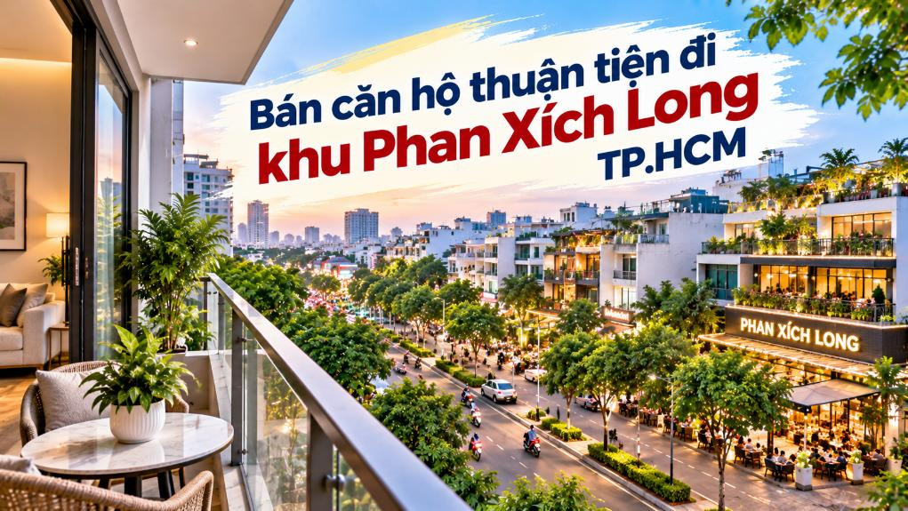 Bán căn hộ Tân Sơn Hòa thuận tiện đi khu Phan Xích Long