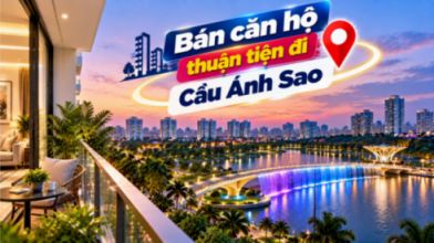 Bán căn hộ Tân Thuận thuận tiện đi Cầu Ánh Sao