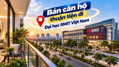 Bán căn hộ Tân Thuận thuận tiện đi Đại học RMIT Việt Nam