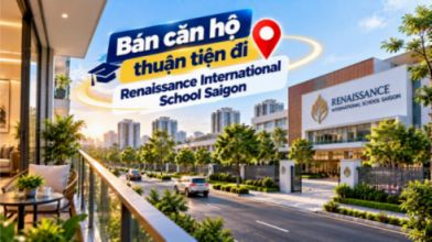 Bán căn hộ Tân Thuận thuận tiện đi Renaissance International School
