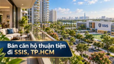 Bán căn hộ Tân Thuận thuận tiện đi Trường Quốc tế SSIS