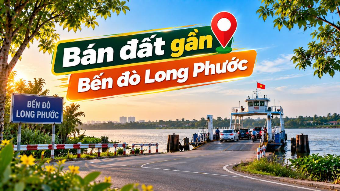 Bán đất gần Bến đò Long Phước, tiềm năng đầu tư dài hạn