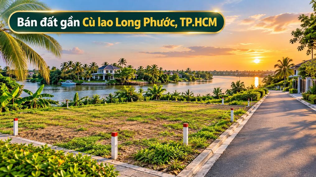 Bán đất gần Cù lao Long Phước, phù hợp nhà vườn và đầu tư