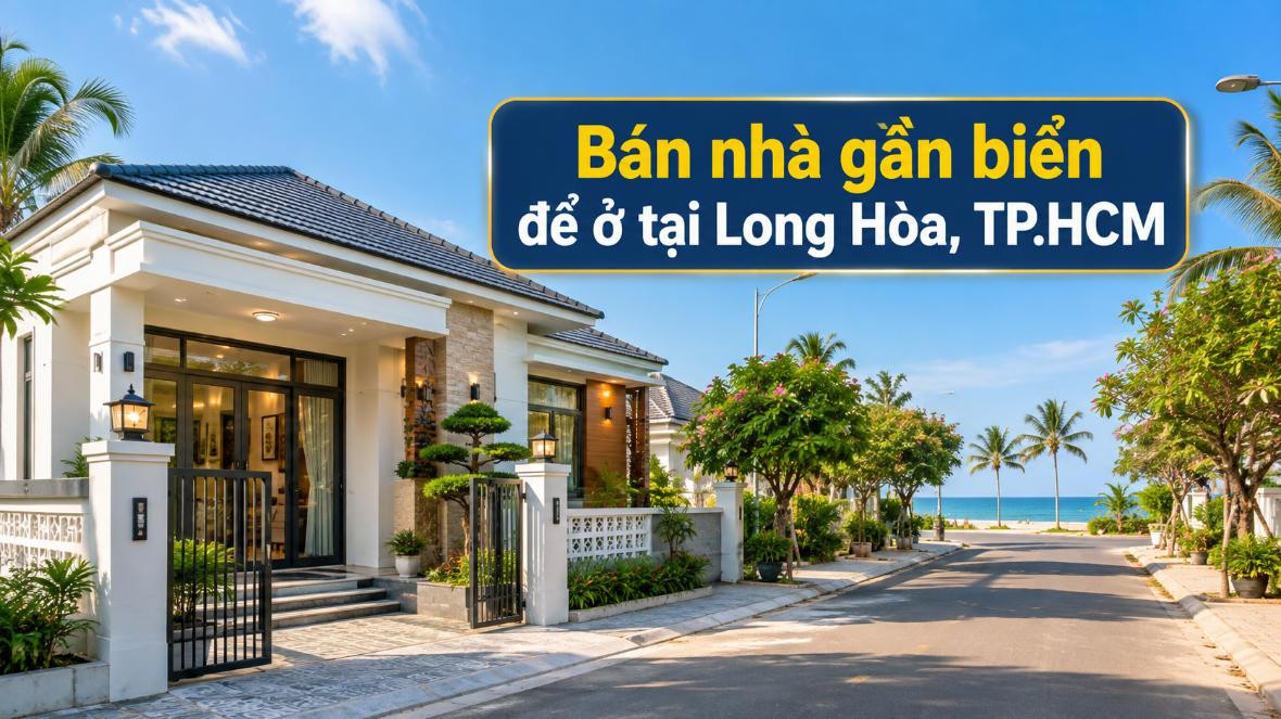 Bán đất khu dân cư hiện hữu Long Hòa, thuận tiện xây nhà