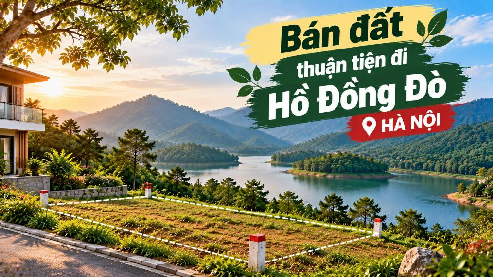 Bán đất Kim Anh thuận tiện đi Hồ Đồng Đò, tiềm năng nhà vườn