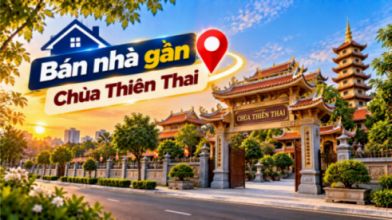 Bán nhà Bà Rịa thuận tiện đi Chùa Thiên Thai