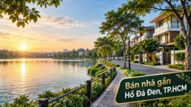 Bán nhà Bà Rịa thuận tiện đi Hồ Đá Đen, không gian thoáng