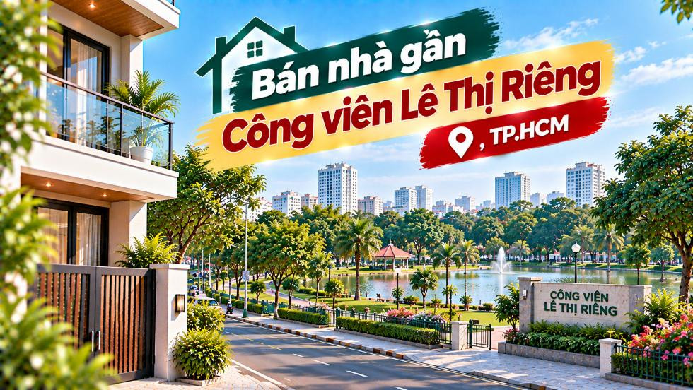 Bán nhà Bảy Hiền thuận tiện đi Công viên Lê Thị Riêng