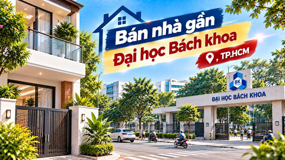 Bán nhà Bảy Hiền thuận tiện đi Đại học Bách khoa TP.HCM