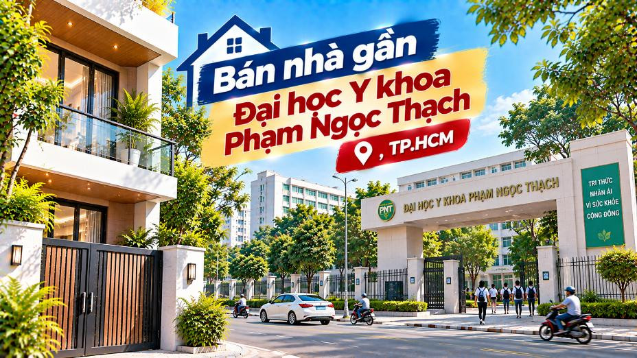 Bán nhà Bảy Hiền thuận tiện đi Đại học Y khoa Phạm Ngọc Thạch