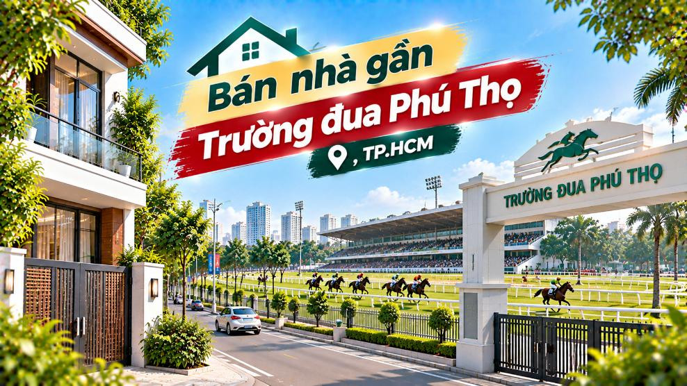 Bán nhà Bảy Hiền thuận tiện đi khu Trường đua Phú Thọ
