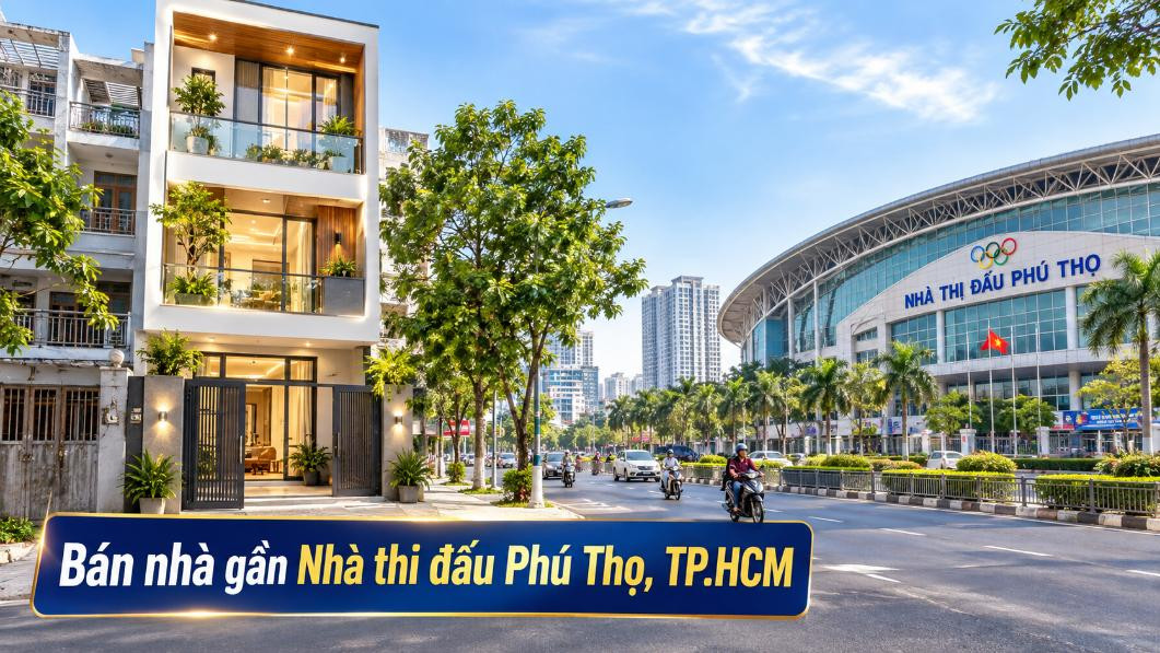 Bán nhà Bảy Hiền thuận tiện đi Nhà thi đấu Phú Thọ