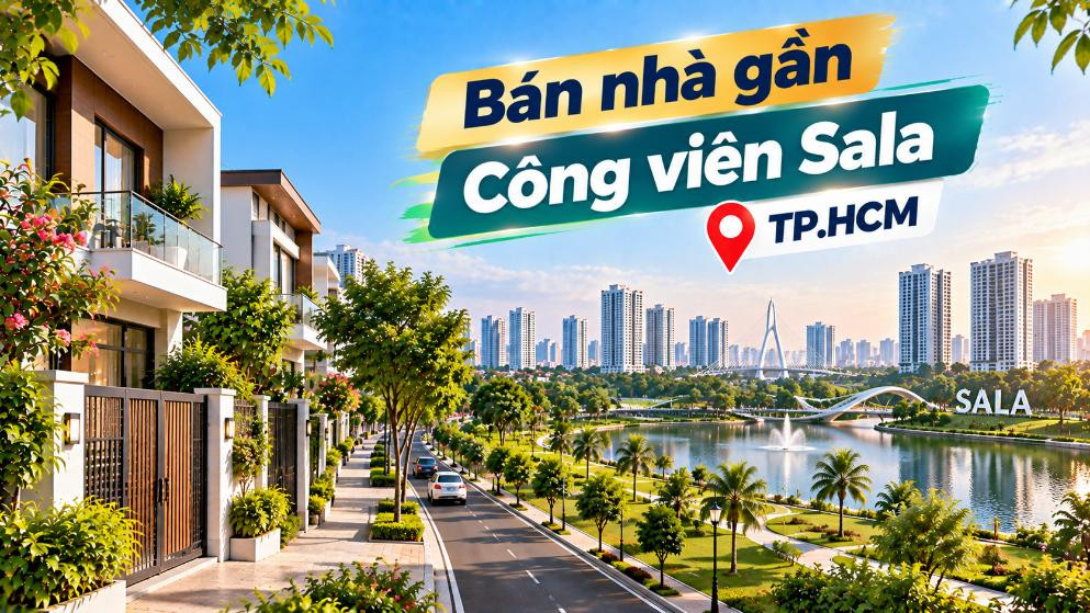 Bán nhà Bình Trưng thuận tiện đi Công viên Sala