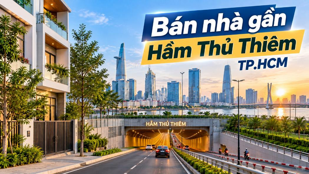 Bán nhà Cát Lái thuận tiện đi Hầm Thủ Thiêm, dễ vào trung tâm