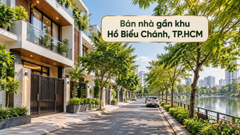 Bán nhà Cầu Kiệu thuận tiện đi khu Hồ Biểu Chánh