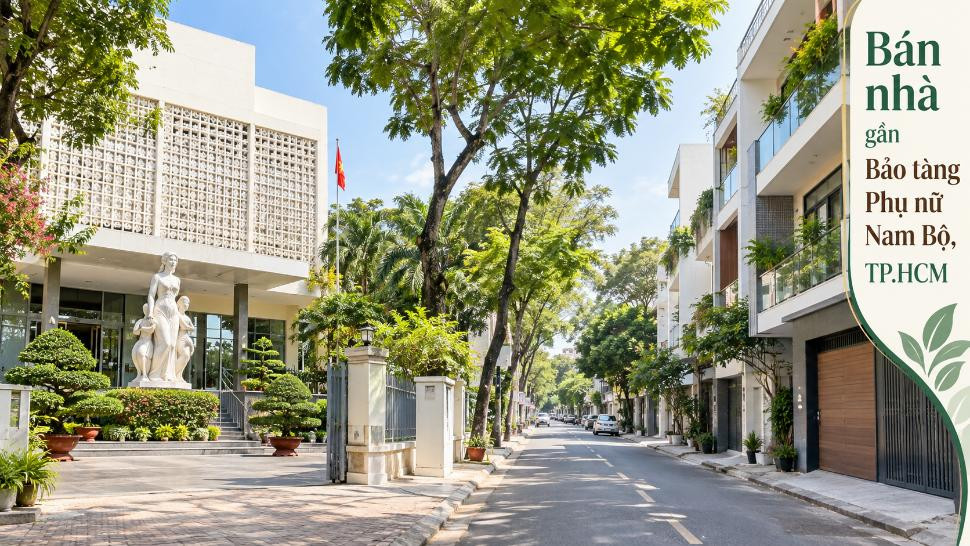 Bán nhà gần Bảo tàng Phụ nữ Nam Bộ, khu vực trung tâm
