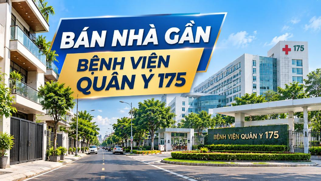 Bán nhà gần Bệnh viện Quân y 175, vị trí thuận tiện