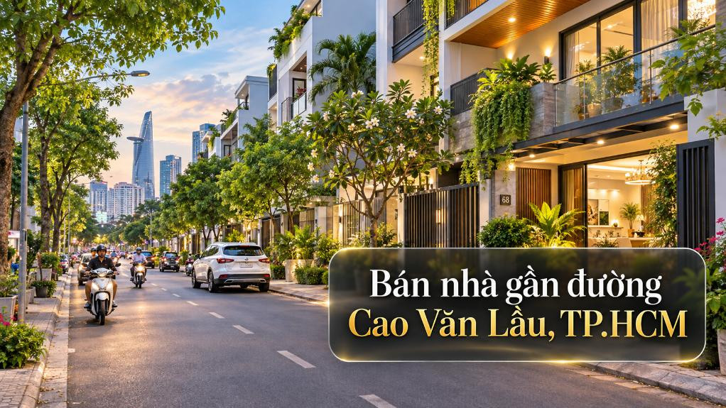 Bán nhà gần Cao Văn Lầu, Bình Tiên, thuận tiện an cư