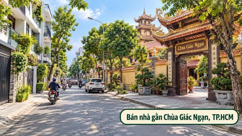 Bán nhà gần Chùa Giác Ngạn, Tân Sơn Nhì, thuận tiện an cư