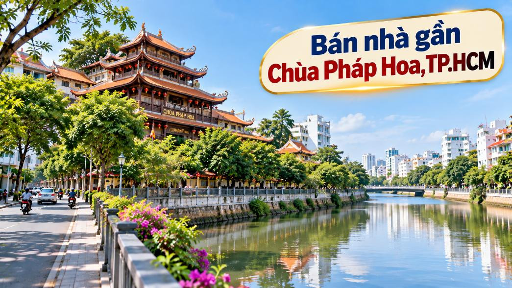 Bán nhà gần Chùa Pháp Hoa, thuận tiện an cư