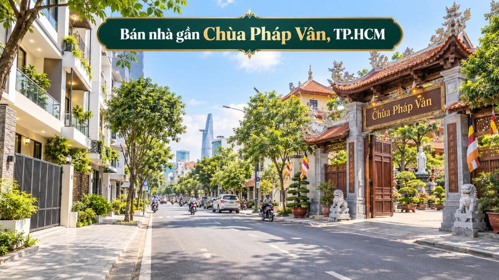 Bán nhà gần Chùa Pháp Vân, Tân Phú, thuận tiện an cư