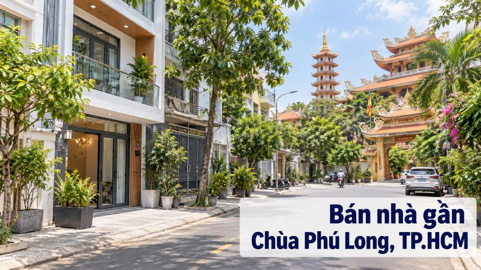 Bán nhà gần Chùa Phú Long, thuận tiện an cư tại Phú Nhuận