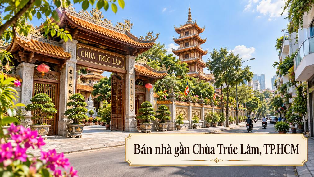 Bán nhà gần Chùa Trúc Lâm, thuận tiện an cư tại Bình Tiên