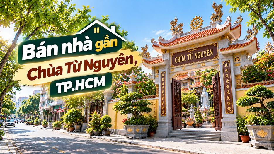 Bán nhà gần Chùa Từ Nguyên, Tân Phú, khu dân cư thuận tiện