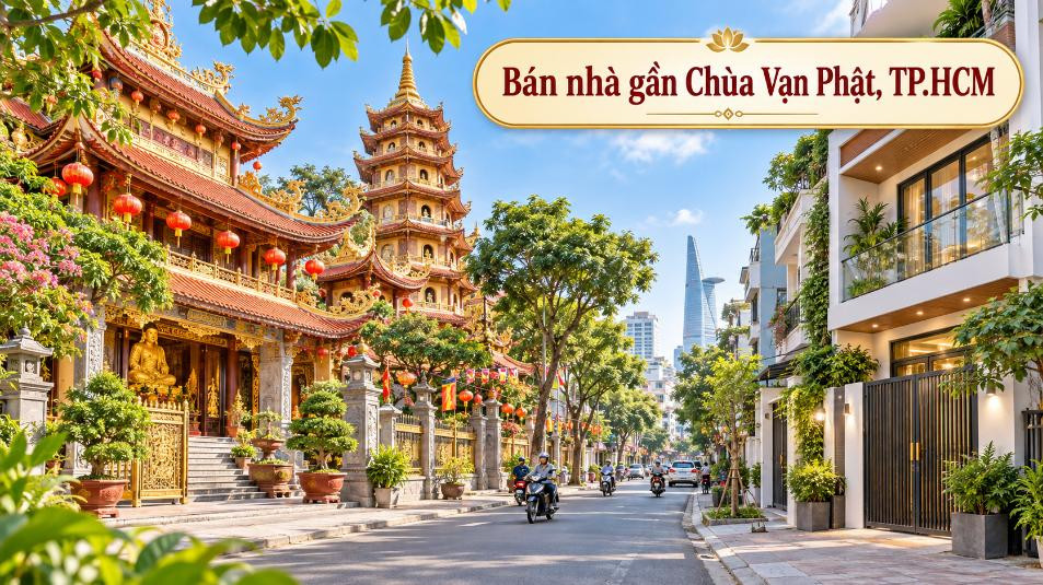 Bán nhà gần Chùa Vạn Phật, thuận tiện an cư tại Quận 5 cũ