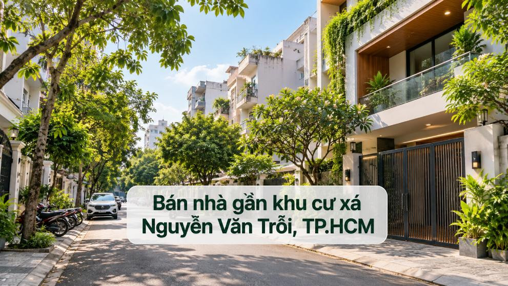 Bán nhà gần Cư xá Nguyễn Văn Trỗi, Phú Nhuận