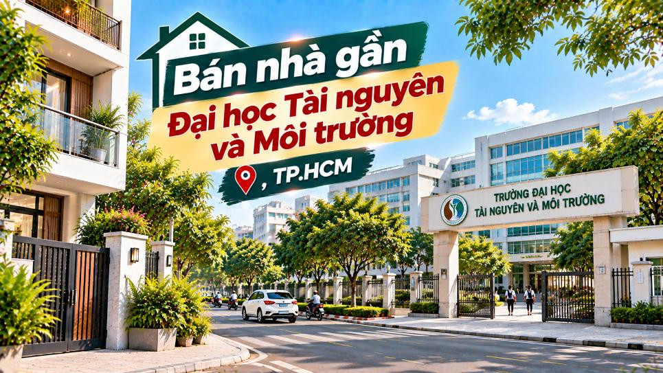 Bán nhà gần Đại học Tài nguyên và Môi trường, thuận tiện cho thuê