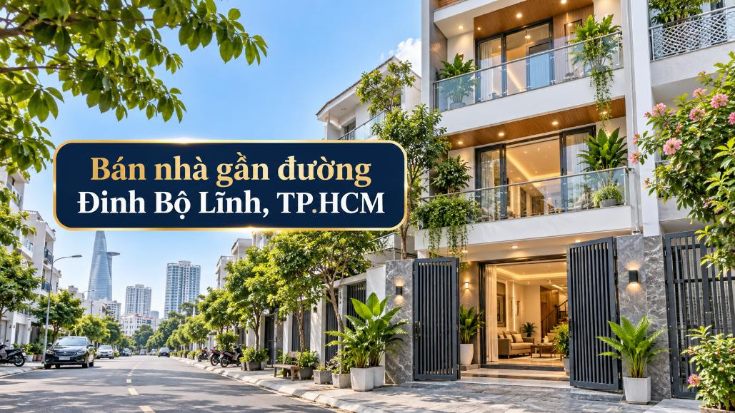 Bán nhà gần Đinh Bộ Lĩnh, Bình Lợi Trung, giao thông thuận tiện