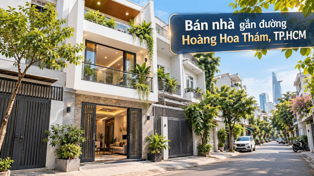 Bán nhà gần Hoàng Hoa Thám, Bình Lợi Trung, tiện sinh hoạt