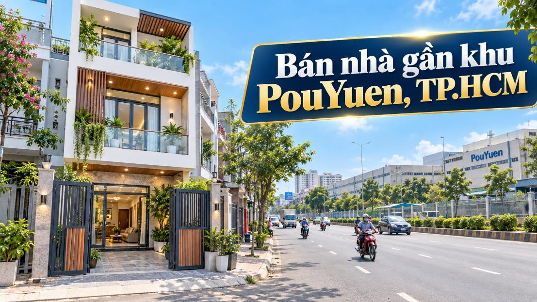 Bán nhà gần khu PouYuen, thuận tiện ở và cho thuê