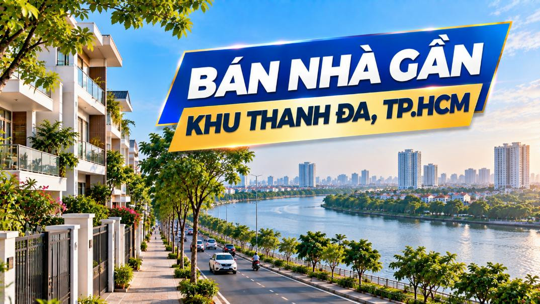 Bán nhà gần khu Thanh Đa, không gian sống thoáng và tiện đi lại