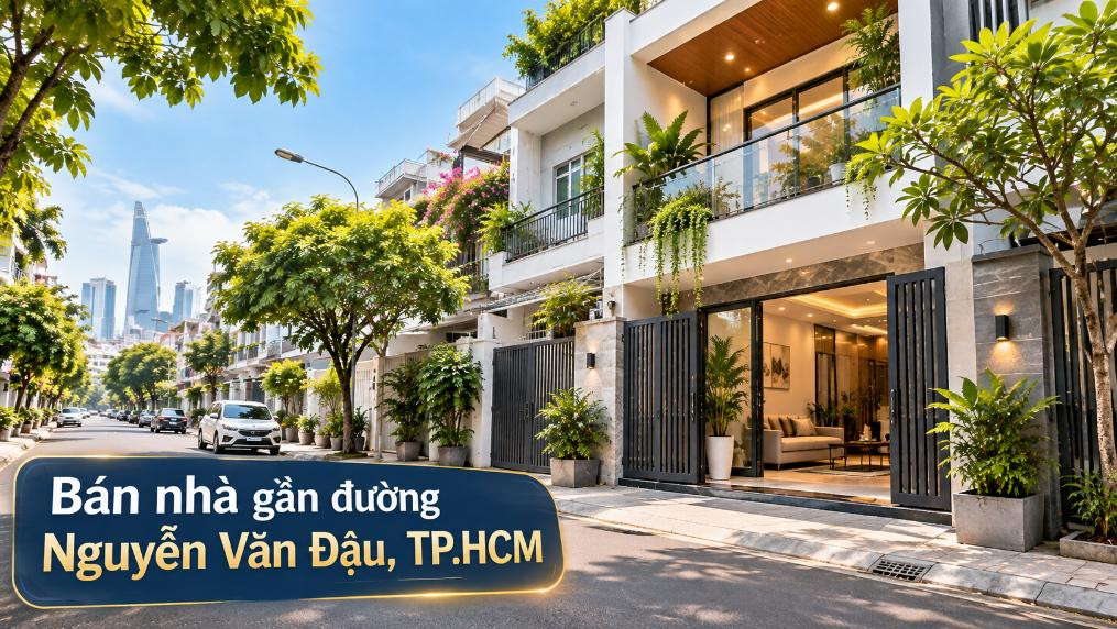 Bán nhà gần Nguyễn Văn Đậu, Bình Lợi Trung, dễ kết nối