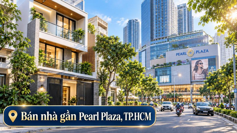 Bán nhà gần Pearl Plaza, tiện mua sắm và kết nối trung tâm