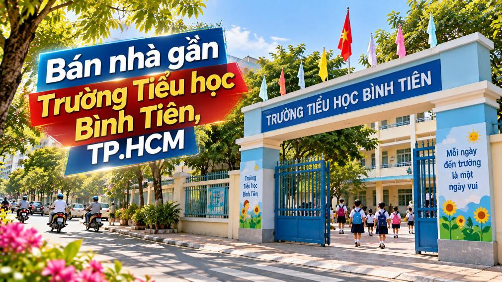 Bán nhà gần Trường Tiểu học Bình Tiên, phù hợp gia đình