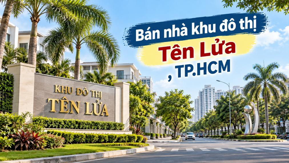 Bán nhà khu đô thị Tên Lửa, vị trí đẹp và tiện ích đồng bộ